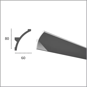 Карниз гибкий для светодиодной подсветки KF 702