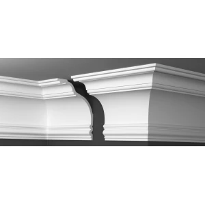 Плинтус потолочный Де-Багет Декор ДП 55/280