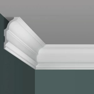 Плинтус потолочный ПраймДекор R01-90 80/40