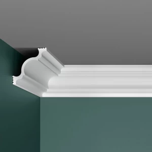 Плинтус потолочный ПраймДекор K-130 90/90