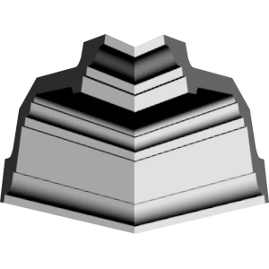 Уголки к потолочному плинтусу GP69