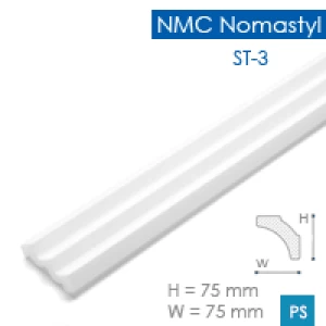 Потолочный плинтус из пенопласта NMC Nomastyl ST3
