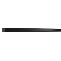 Молдинг МЛ 30/2,6 Черный матовый